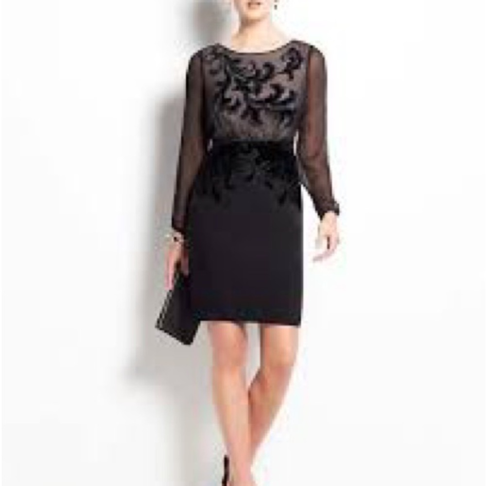 Ann Taylor Long Sleeve Dress